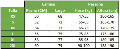 Camiseta titular con energía canaria